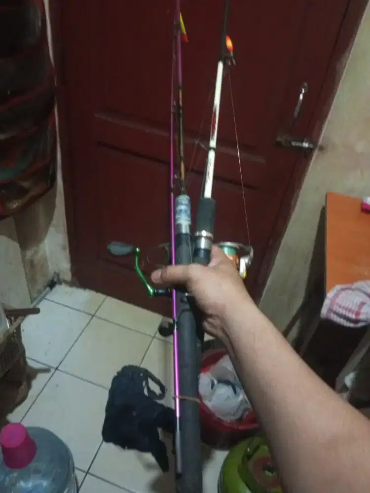 2 joran 2 reel angkut 200k aja