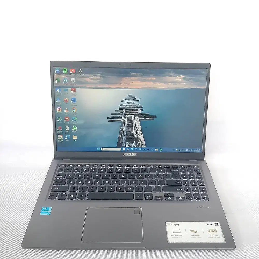 ASUS VIVOBOOK A516k INTEL-N4500 RAM 8GB NVME 256 KEY BACKLIGHT LED15,6