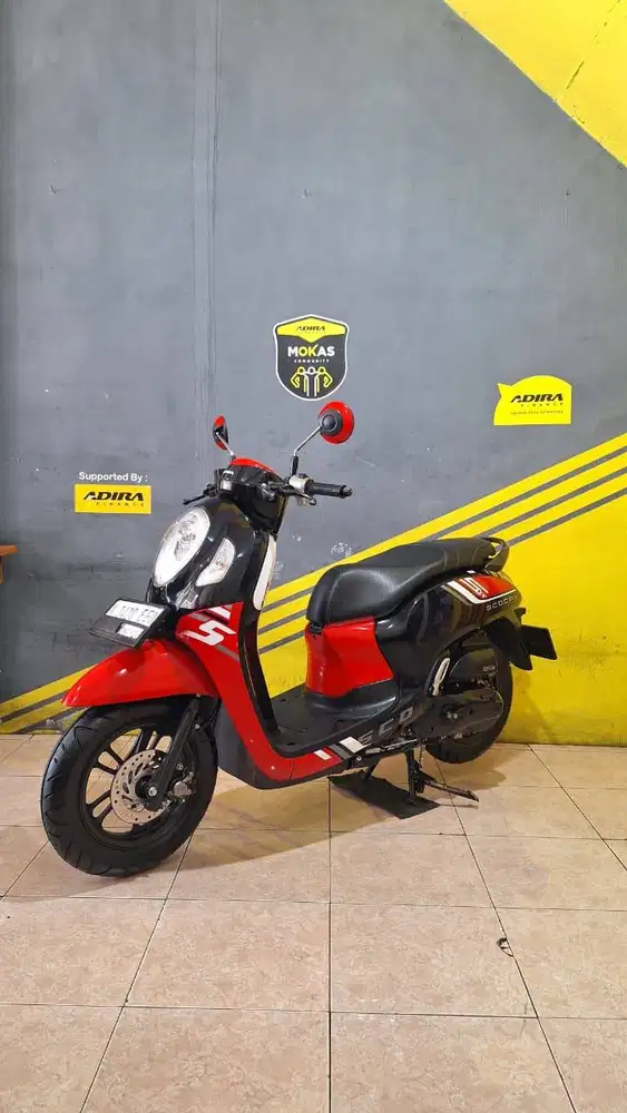Scoopy Sporty 2023 Unit Mulus Ss Lengkap Hidup Promo Kredit dp 500rb