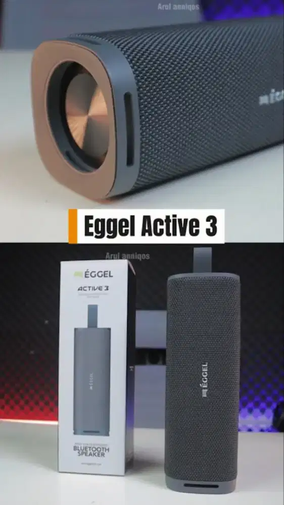 Speaker bluetoot eggel active 3 baru