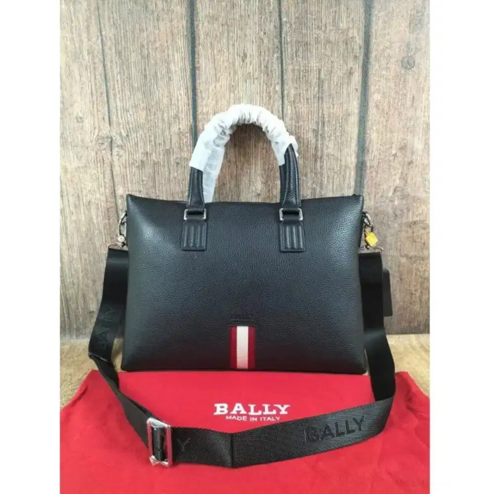 BRIEFCASE(TAS KANTOR)BALLY BRANDED IMPORT