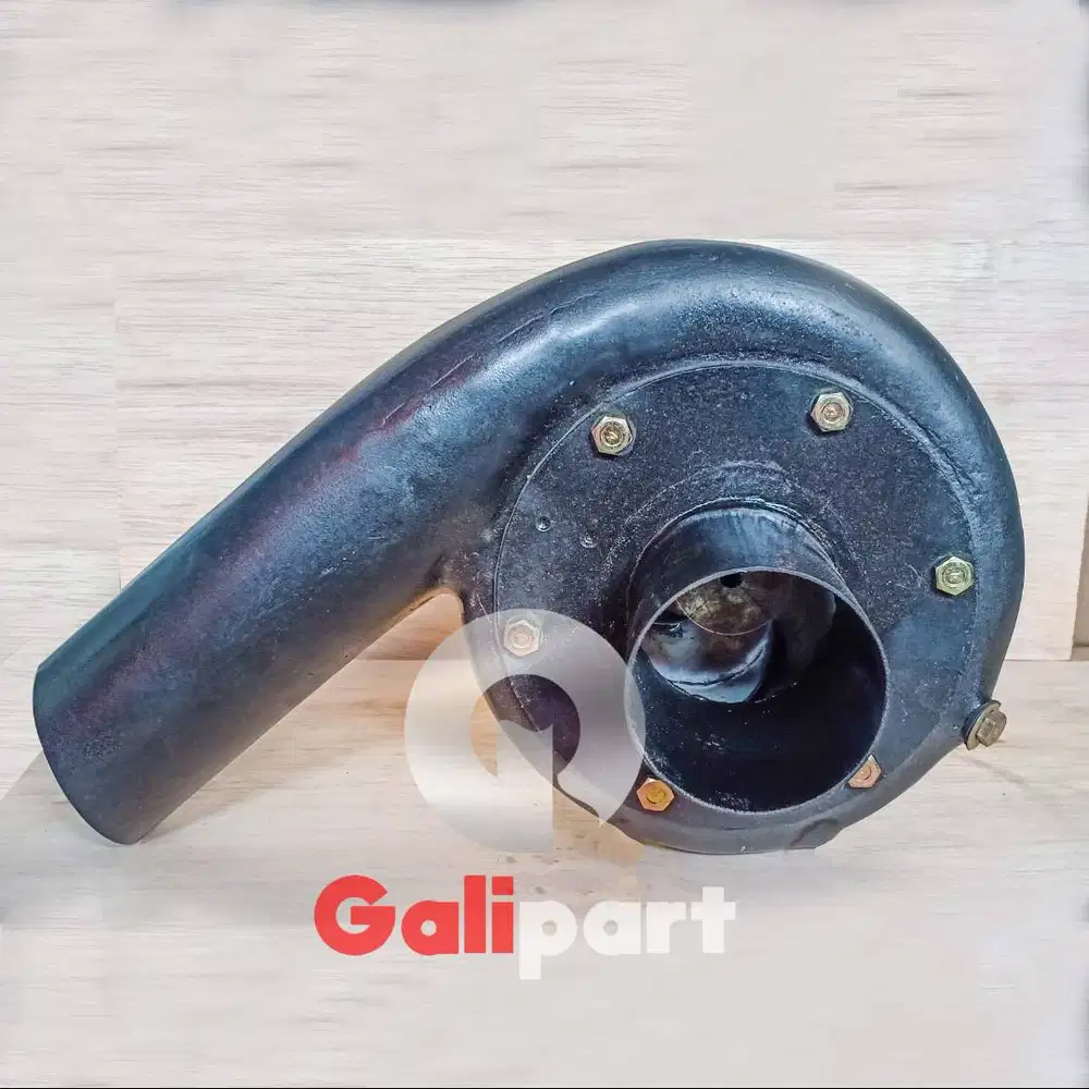 Keong Tempel 2 inch Galvanis kipas daun 6 untuk Mesin GX 160 / GX 200