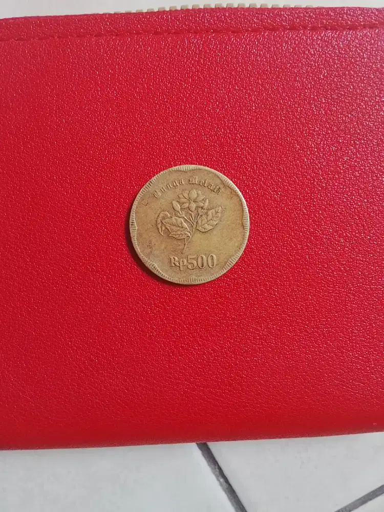 Uang koin 500 melati THN 1992