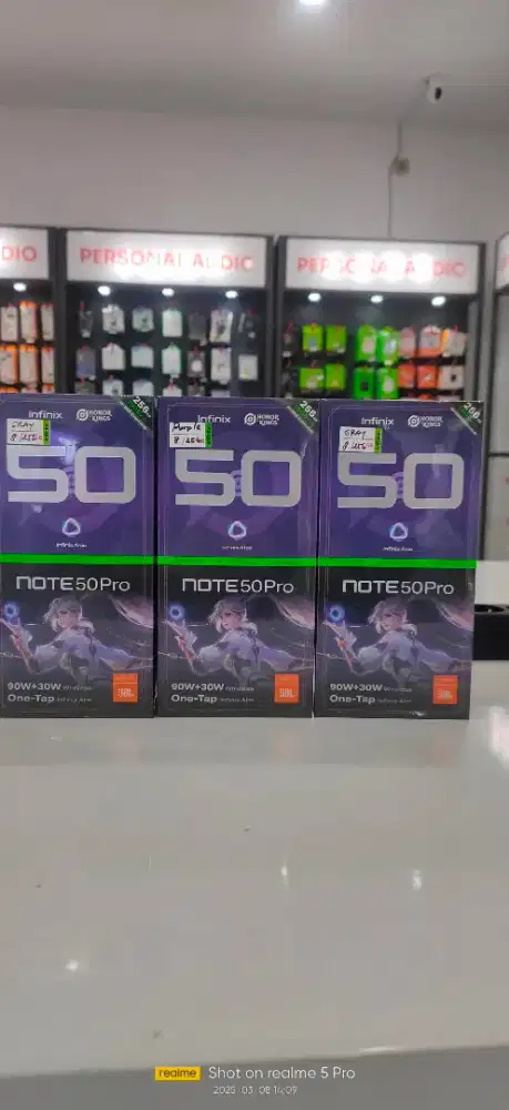 PROMO INFINIX NOTE 50 PRO RAM 8/256