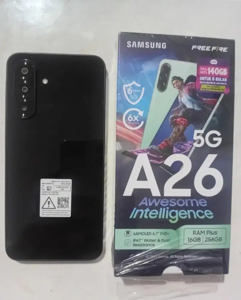 SAMSUNG A26 5G RAM 16 ROM 256