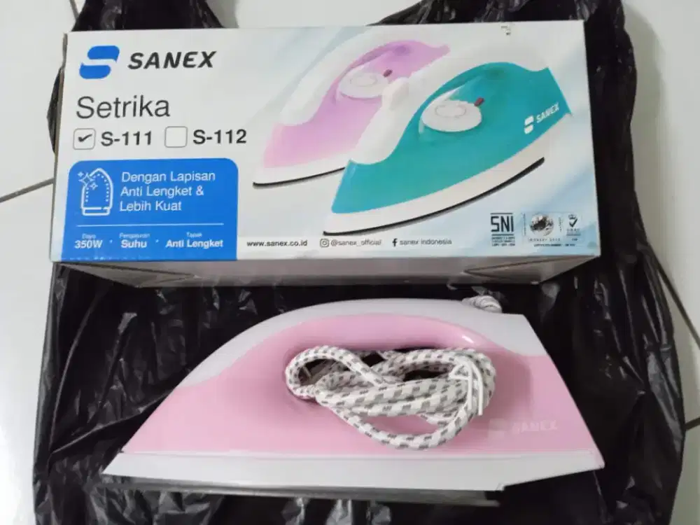 Setrika Sanex Baru