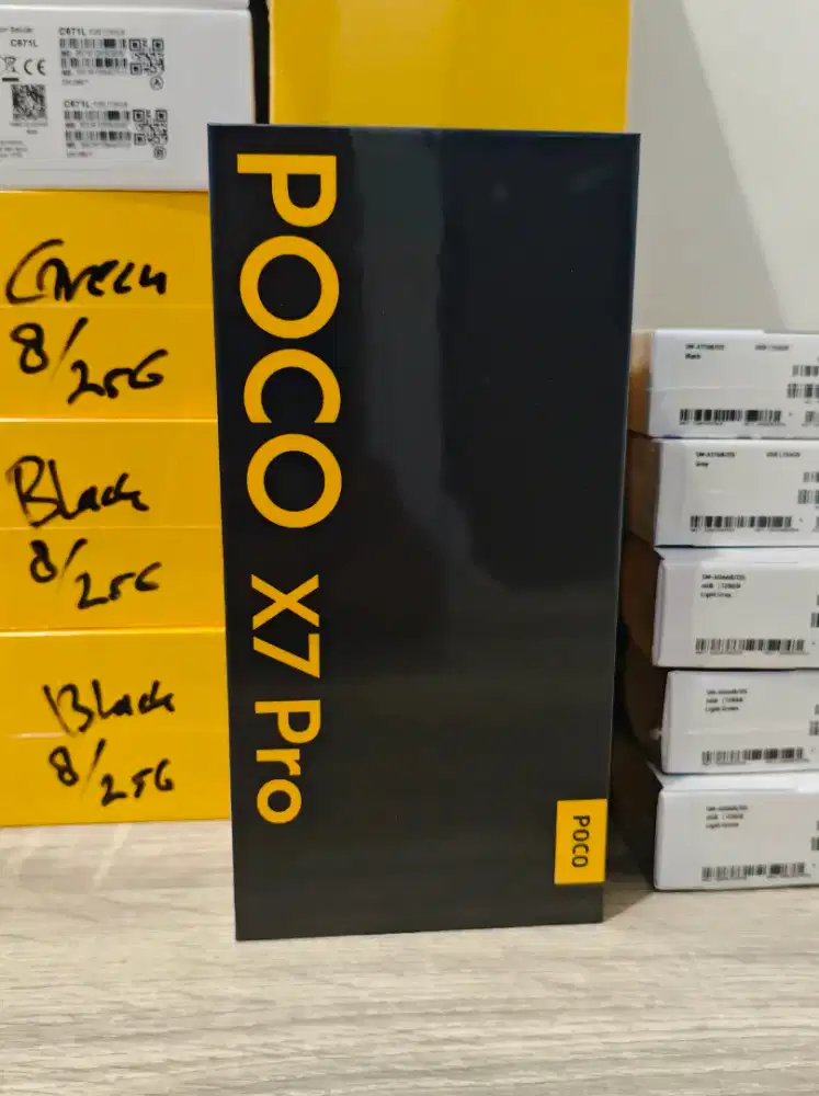 POCO X7 PRO 5G RAM 12/512 BARU SEGEL PABRIK GARANSI RESMI
