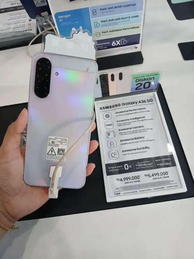 PROMO NEW SAMSUNG SAMSUNG A36 5G GARANSI RESMI SEIN 1TAHUN