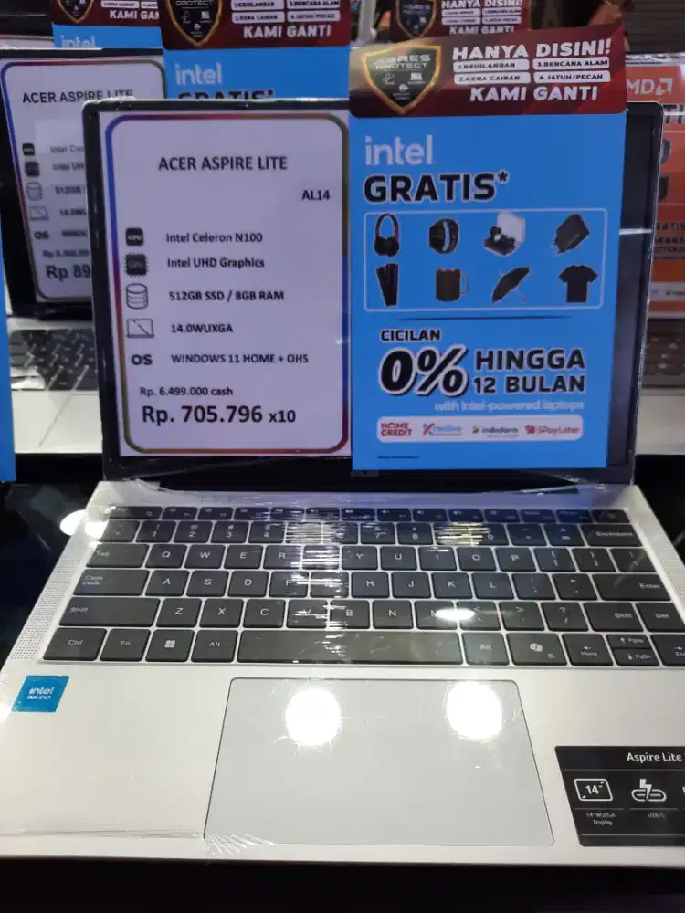 ACER ASPRIE LITE-CICILAN MENGGUNAKAN HOMECREDIT