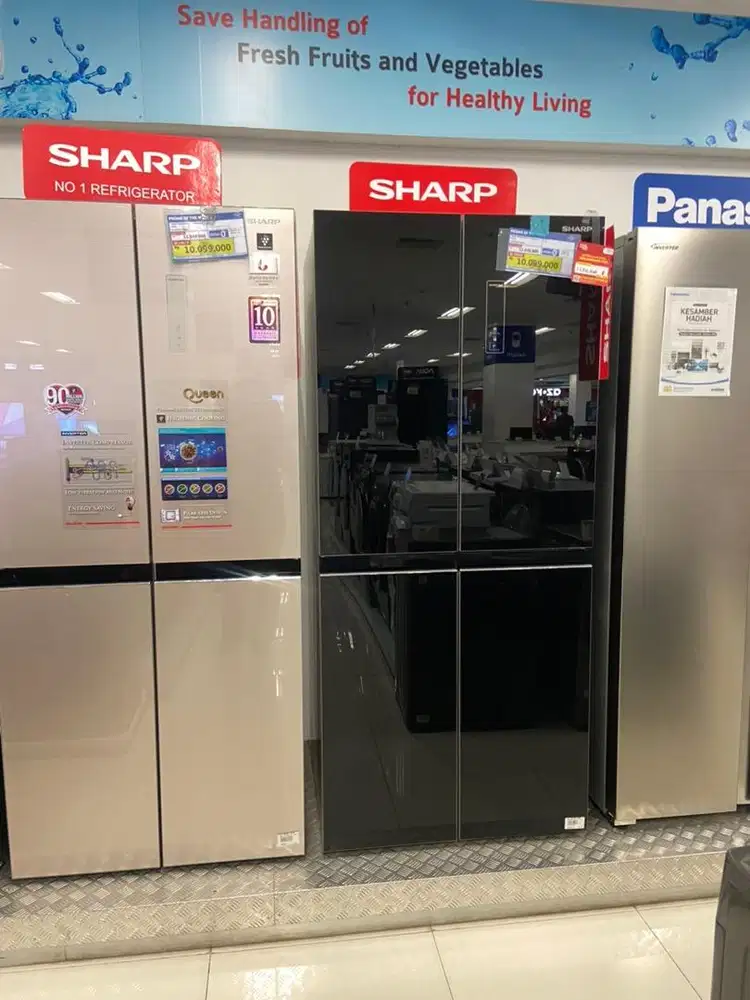 SHARP SBS 4pintu black