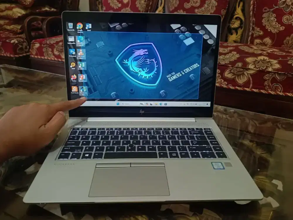 Laptop HP Touchscreen Core i5 RAM 16GB SSD 256GB