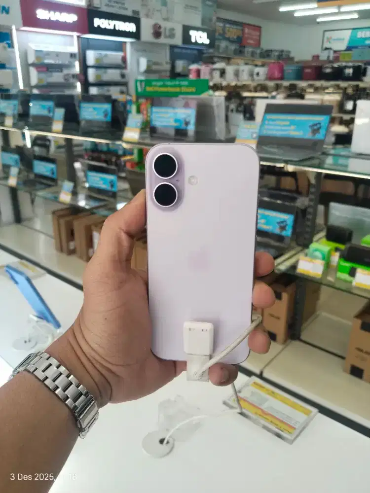 Baru iPhone 17 256 GB, Cicilan tanpa DP, bunga 0%, syarat KTP saja