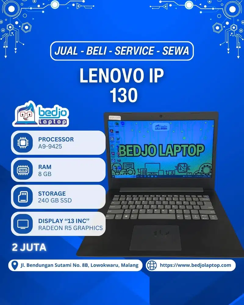 LENOVO IP 130 Termantap!, Lenovo IdeaPad 130 second