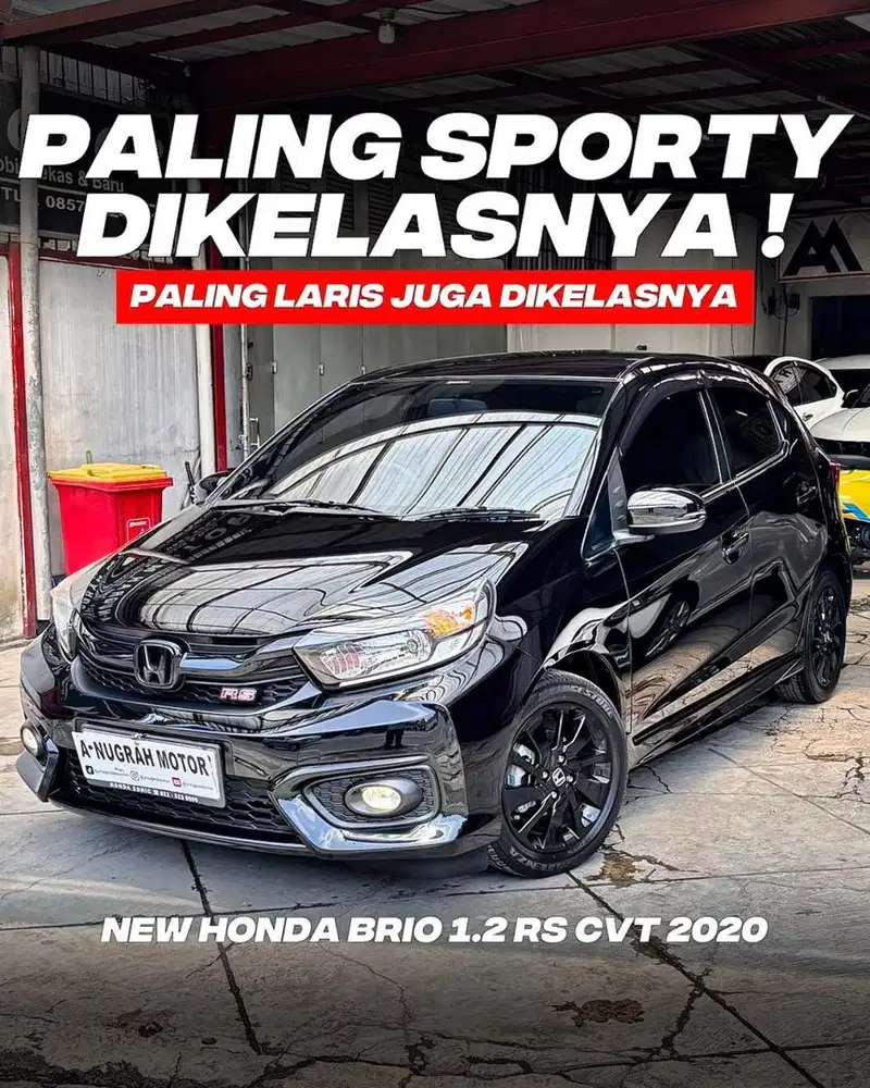 KILOMETER RENDAH !! Honda New BRIO RS MATIC 2020 || ANM