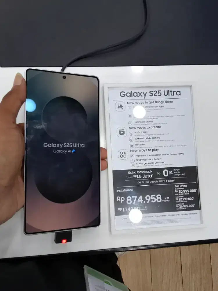 Samsung Galaxy S25 Ultra (Promo Triple Zero Indodana)