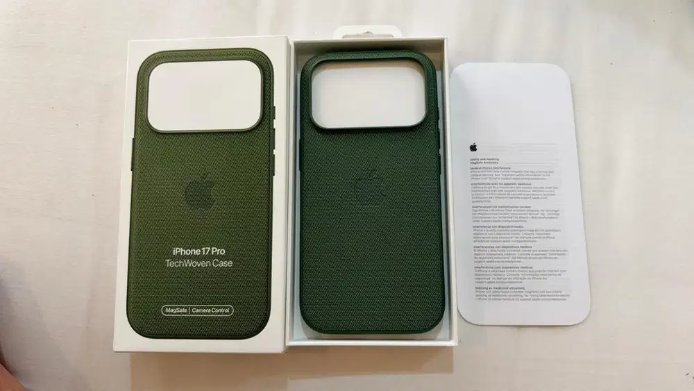 iphone 17 pro techmoven green original ibox baru beli 6 hari