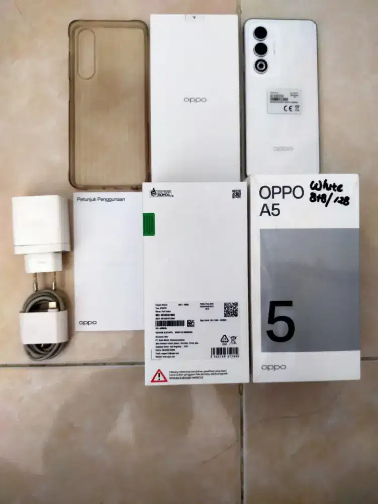 Oppo A5 2025 8/128 asli Oppo bukan barang refurbish