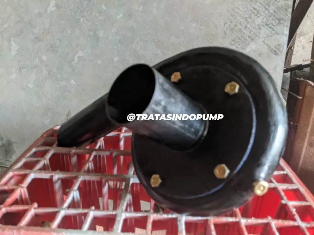 Keong Tempel 3 inch Galvanis kipas daun 5 untuk Mesin GX 160/GX 200