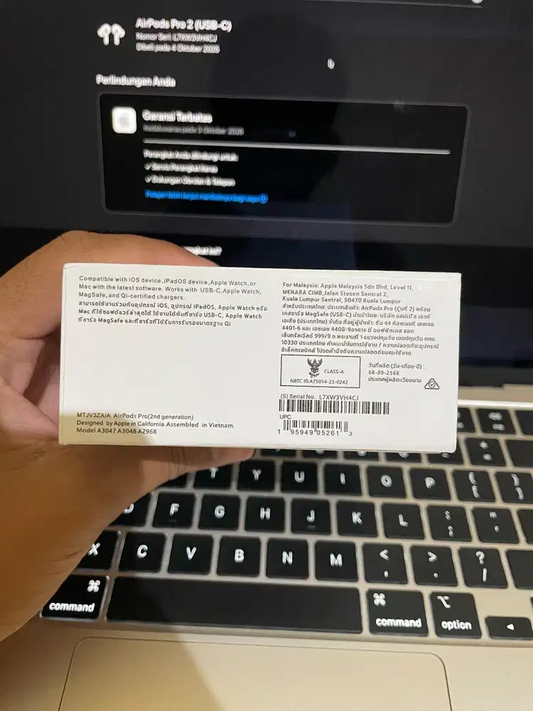 AirPods Pro Gen 2 ORI Fullset No minus