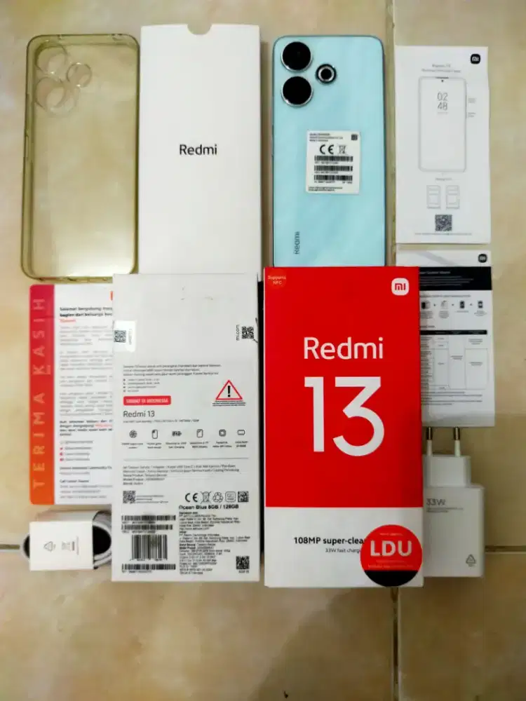 Redmi 13 seperti baru 8/128