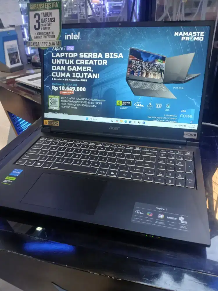Promo laptop acer predator pakai honecredit
