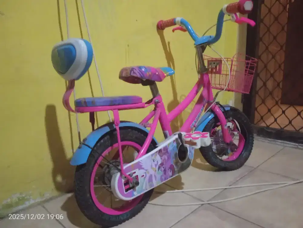 Sepeda anak cewek usia 4 Tahun sampai 7 Tahun