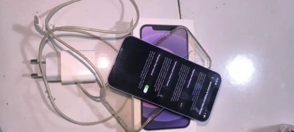 Iphone 12 Ungu second like new