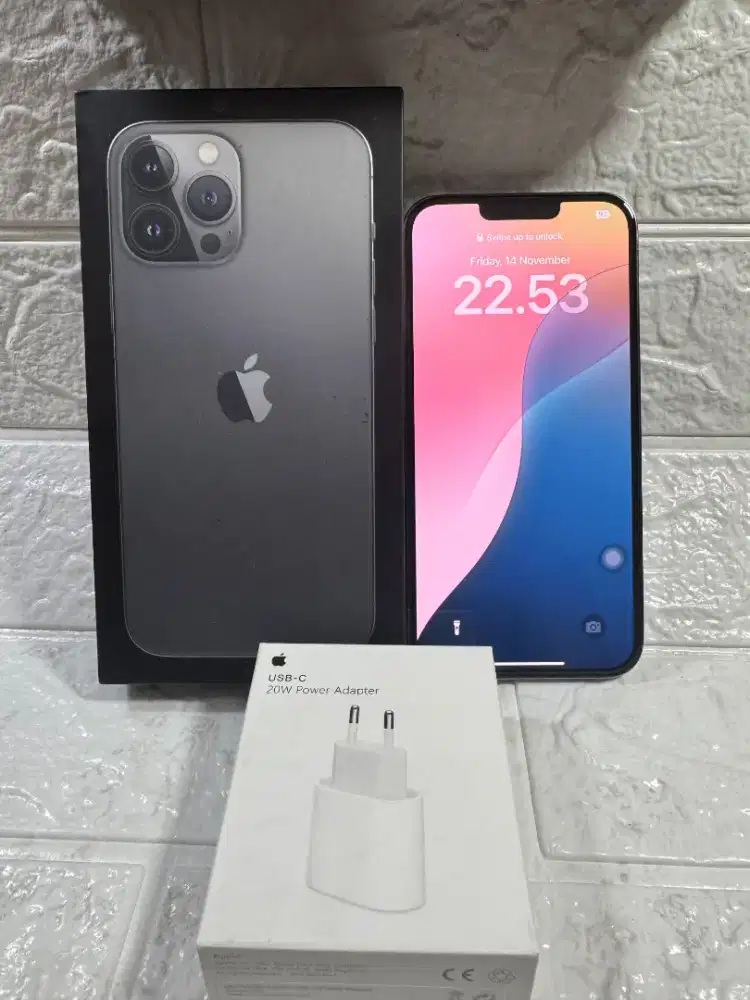 Iphone 13 pro max 256 gb ex iphone mulus normal fulset