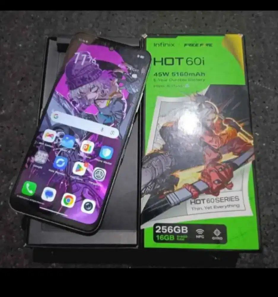 Infinix hot 60i ram 8+8/256 GB
