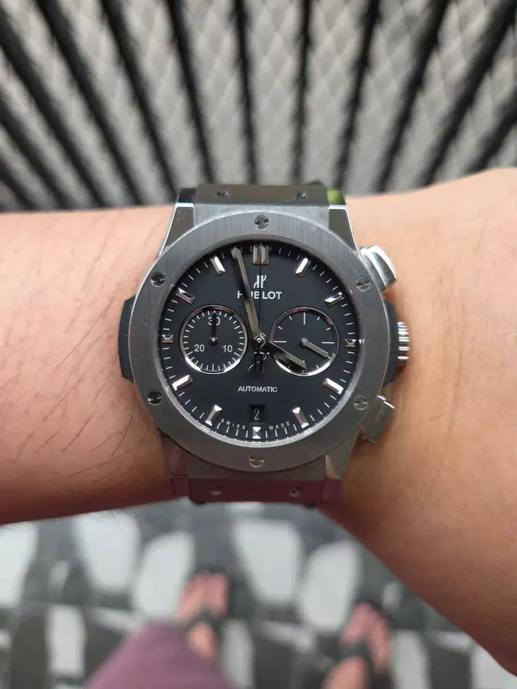 Hublot Classic Fusion Chronograph Black Dial Automatic