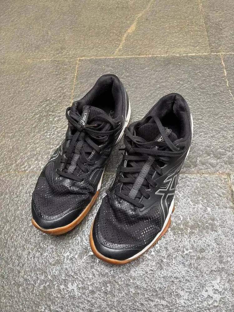 sepatu asics gel blade 8 siap pakai uk 42.5