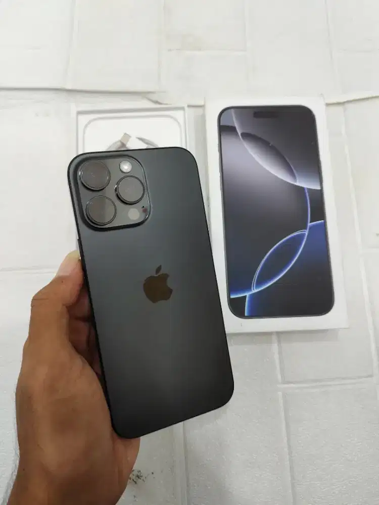 Iphone 16 Pro Max 256gb BH 99% ex inter beacukai garansi