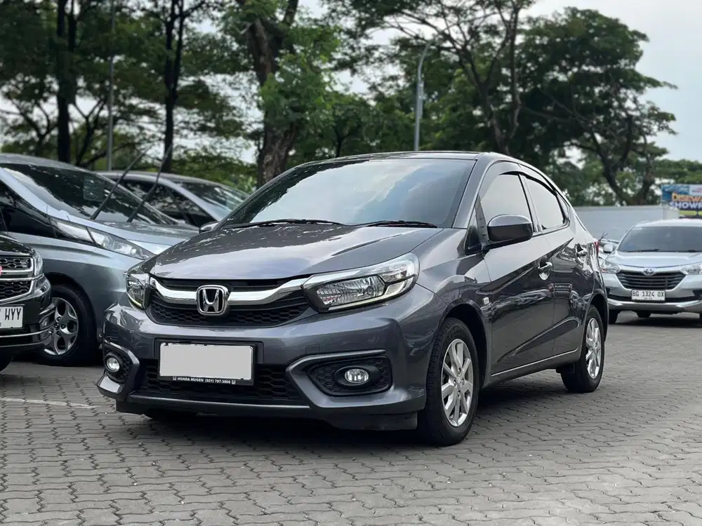 [ TERAWAT ] HONDA BRIO E CVT AT MATIC 2019 ABU-ABU