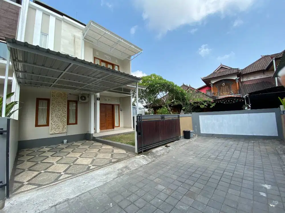 disewakan rumah baru semi villa minimalis