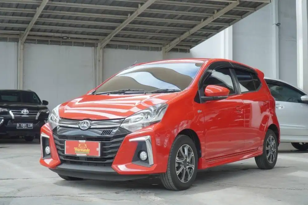 Daihatsu Ayla 1.2 R Matic AT tahun 2022 Merah DP minim 11 juta