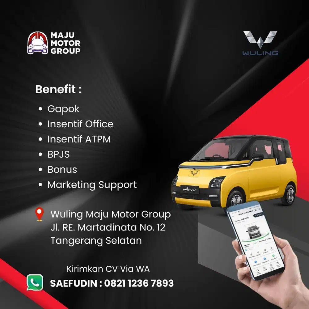 sales marketing wuling