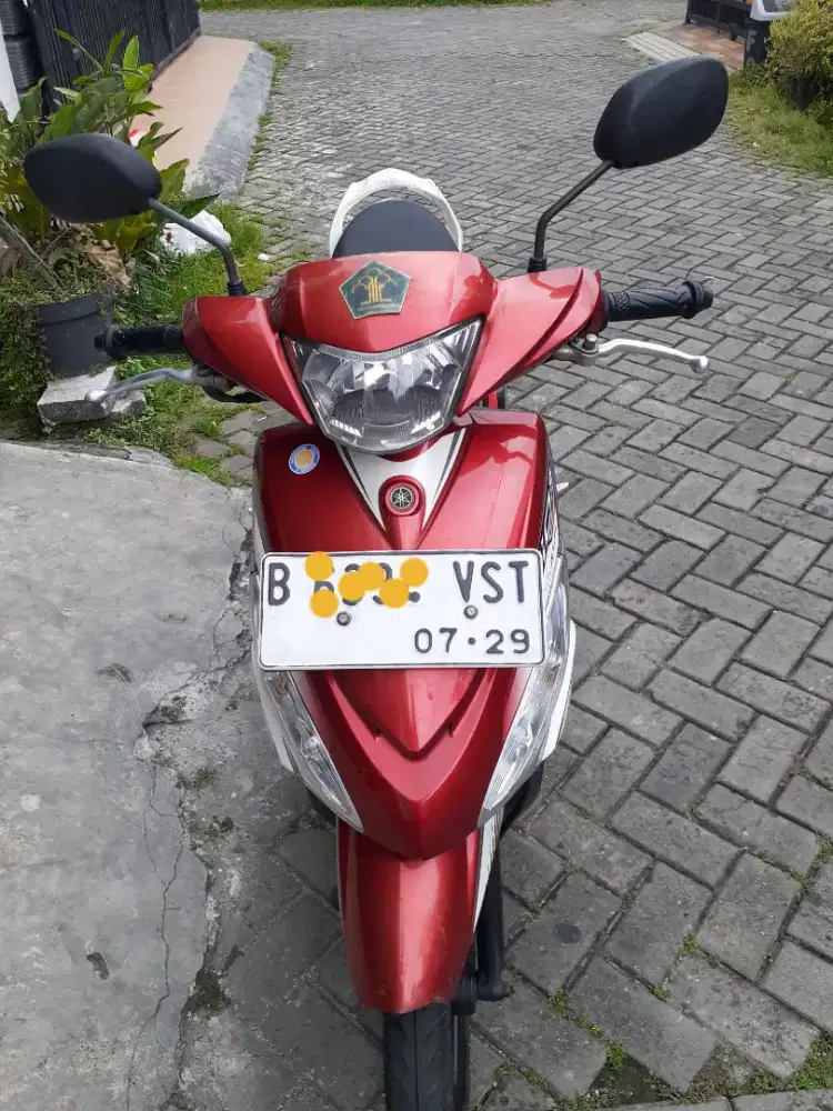 Yamaha mio j hitam merah