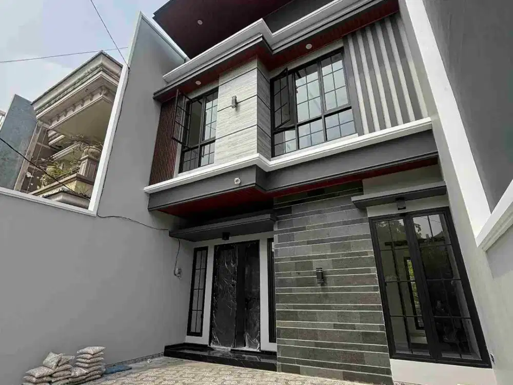 Dijual Rumah Baru Gress Minimalis 2 Lantai Bagus Araya tahap 2 Galaxi Bumi Permai Surabaya Timur Dekat Merr Sekolah Petra 3M an saja