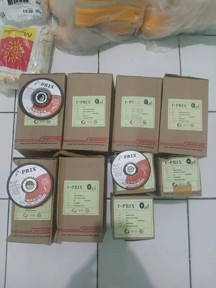 Jual Batu Gerinda Potong_Safety Boot_Carbon Brush