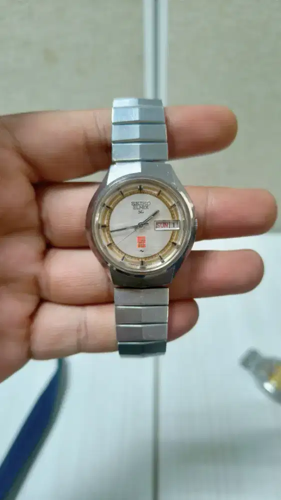 Jam Seiko Elnix bukan Omega Rado Mido Tissot