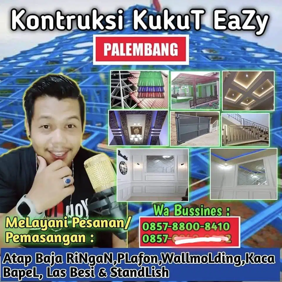 Pemasangan Rangka baja Ringan Dan pLafoN