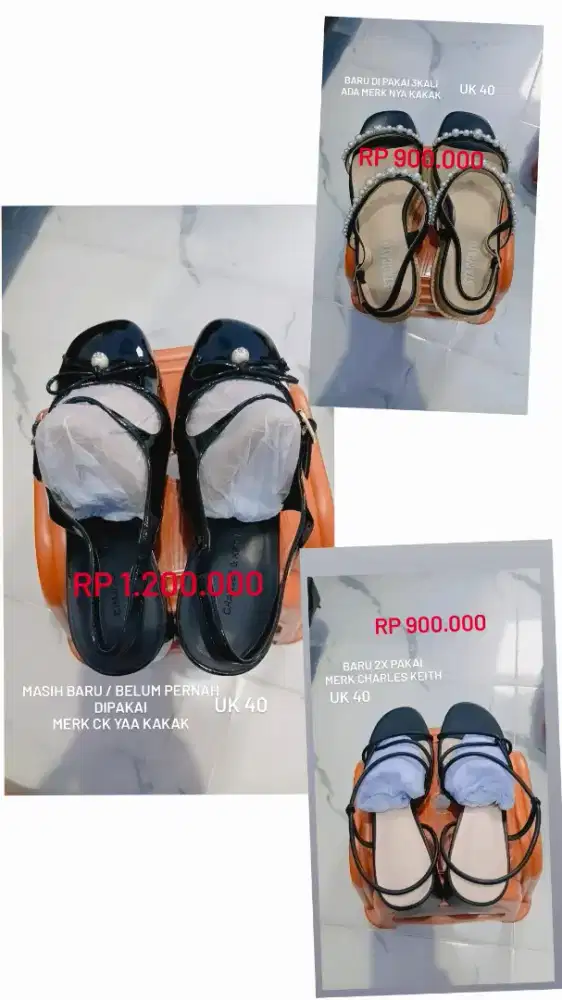 Preloved sepatu pribadi