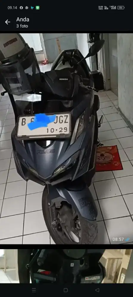 Jual vario160cbs.2024.surat lngkap km.28.600