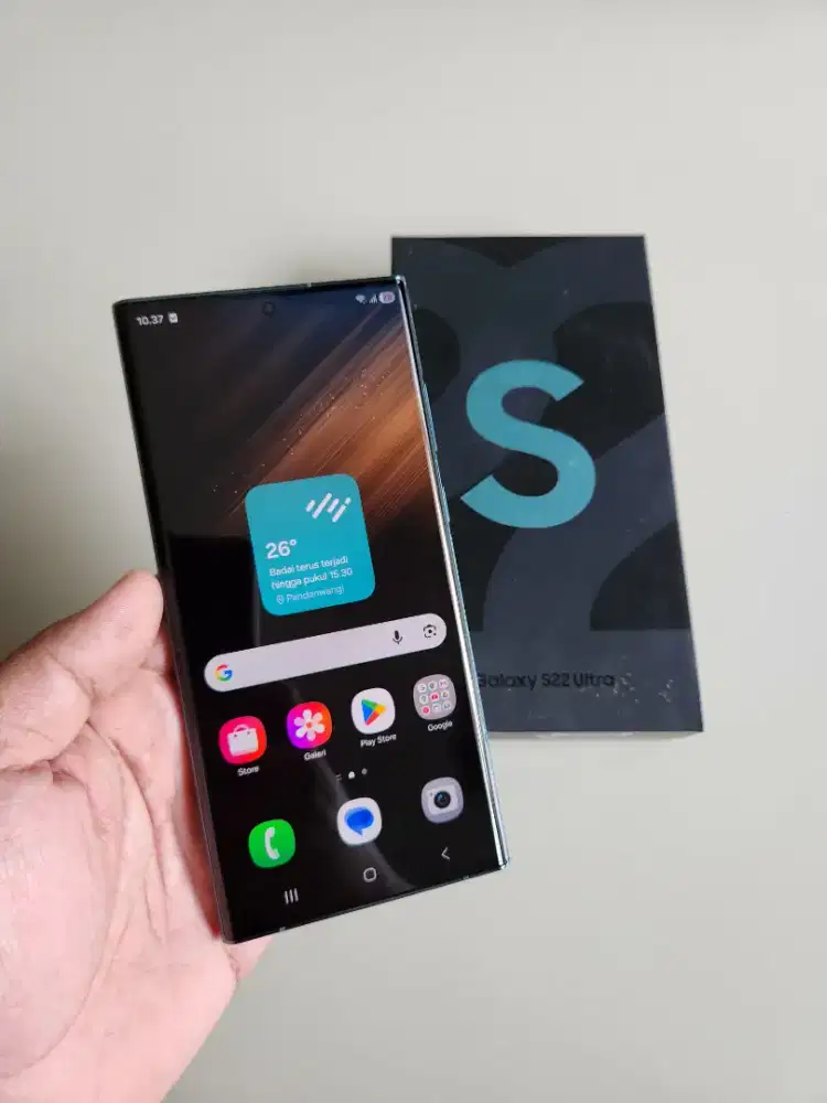 Samsung S22 Ultra 5G 12/256 SEIN Resmi Indo Mulus Plastik Muter Murah