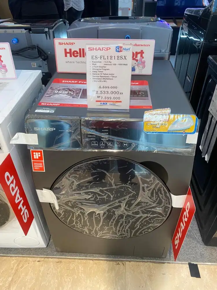 MESIN CUCI SHARP CICILAN 0%