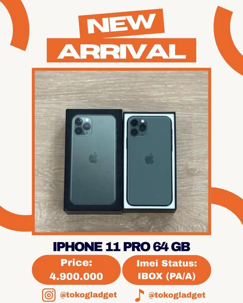 iPhone 11 Pro 64 Gb ex IBOX
