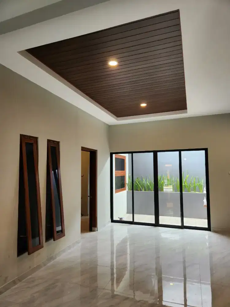 Rumah Cluster Asri Nyaman Gentan luas 135m  One gate