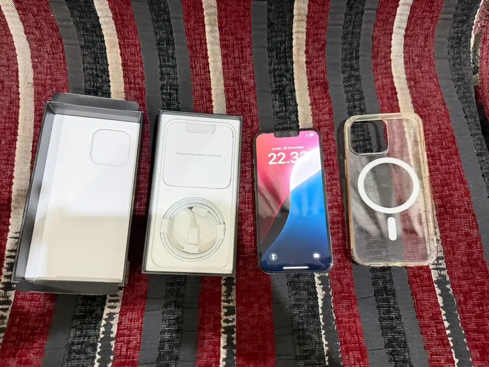 iPhone 13 Pro 128gb Sierra Blue ex iBox mulus pemakaian pribadi