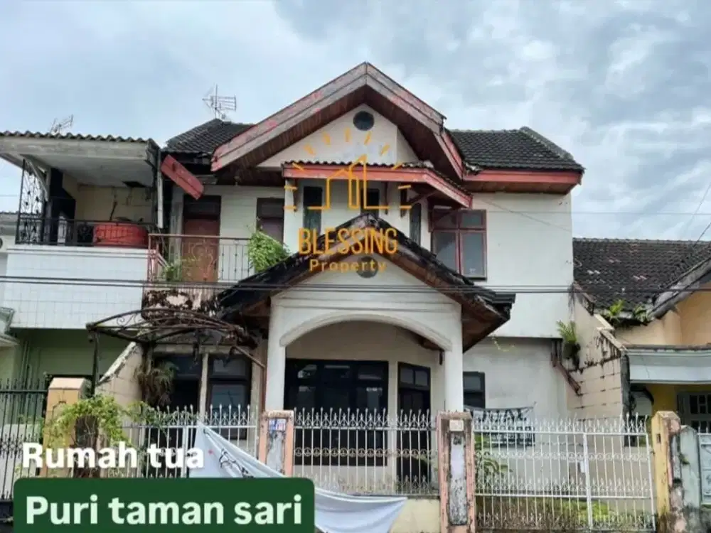 Rumah tua dekat mall panakkukang kompleks puri taman sari hertasning