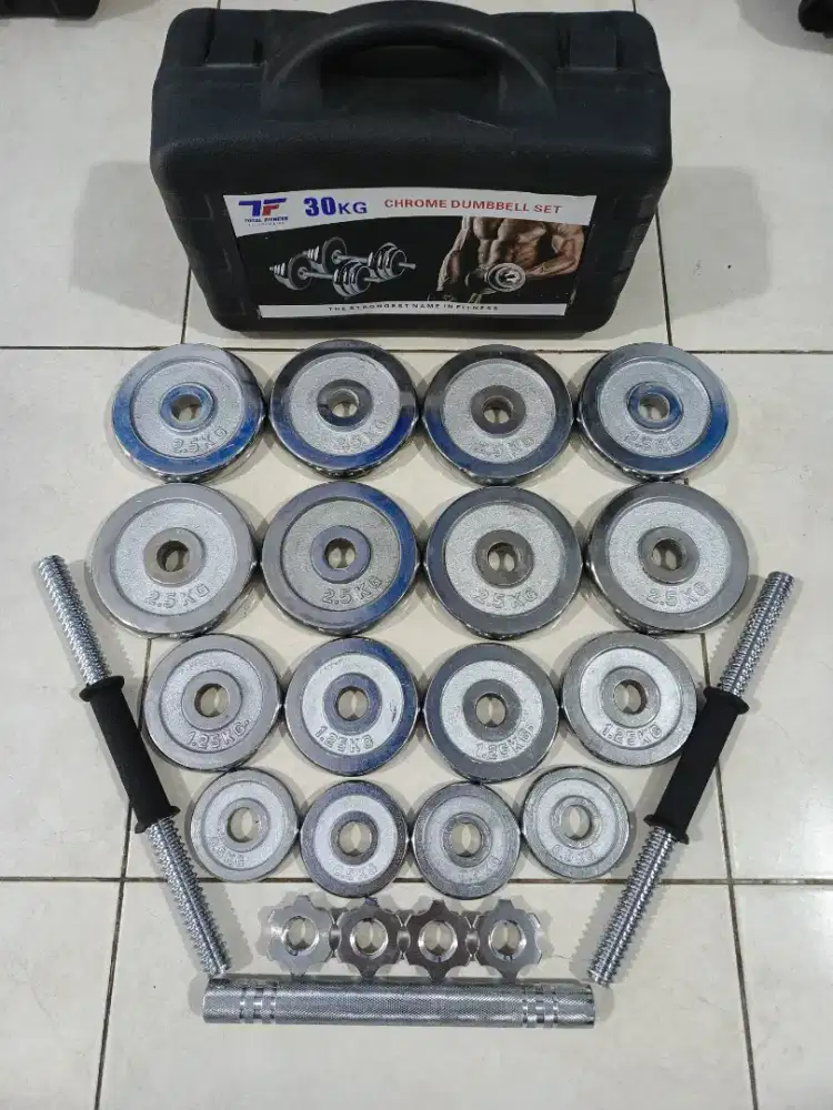 Dumbble set Chrome 30kg